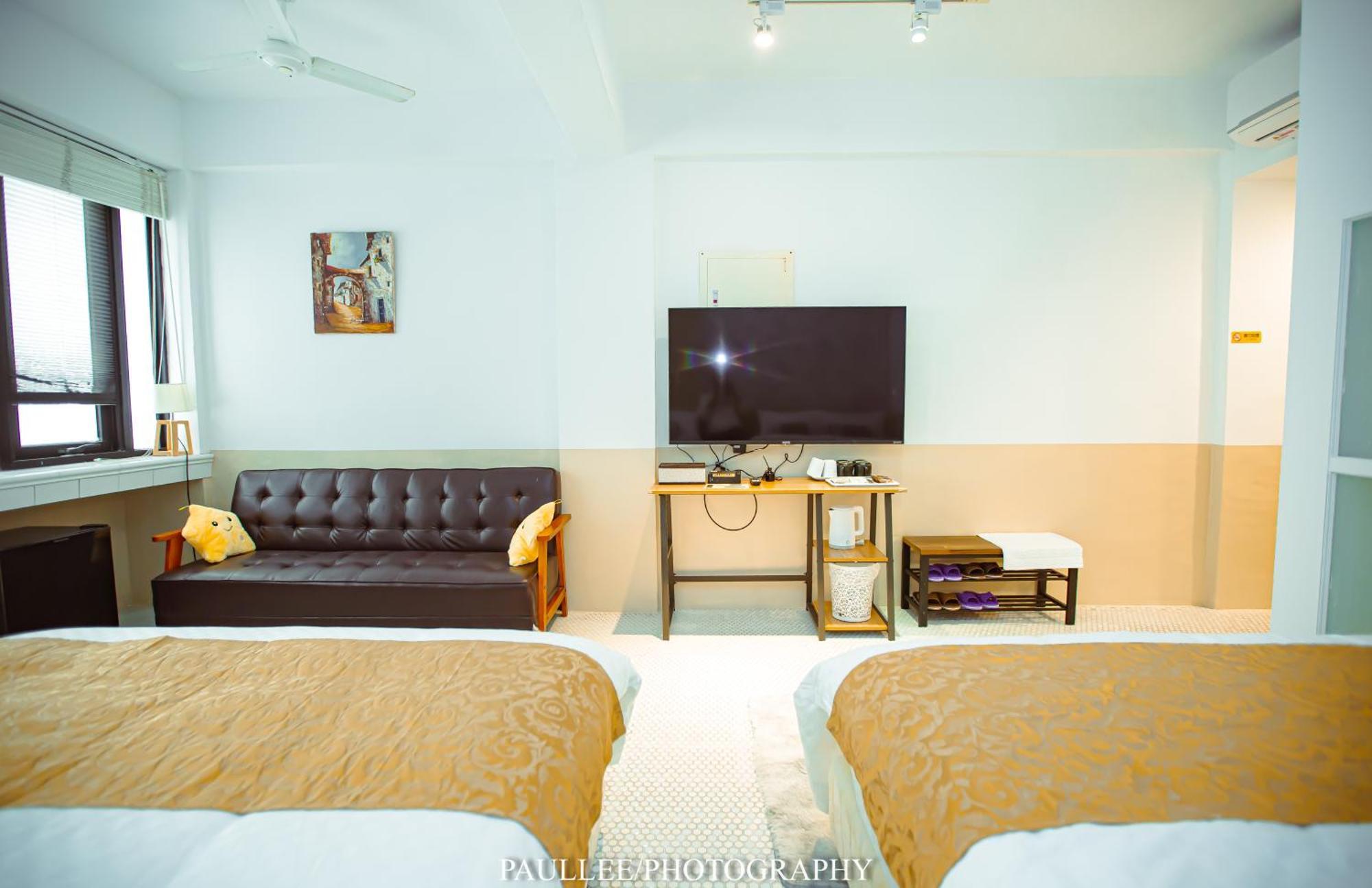 白狗公寓amo B&B市區金三角 東大門夜市 Hualien Exterior foto
